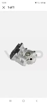 VDO EGR GAS RECIRCULATION VALVE A2C59514268