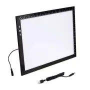 B4/A3s Artist tracing Light Box Copy Table,USB Power Dimmerable 6000 Lux Lock...