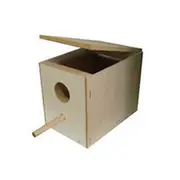 Cockatiel Bird Nesting Breeding Box Made of Particle Board