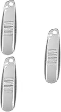 Cabilock 3pcs Stainless Steel Garlic Mincer Ginger Grater Multi Function Washable Grater for Quick Kitchen Tool for Garlic Ginger and More