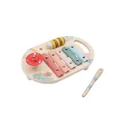 3pc Kaper Kidz Wooden Spring Insect Kids Interactive Music Table Toy 18m+