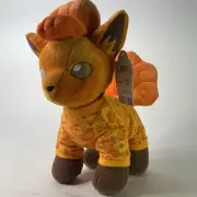 2023 Build a Bear Exclusive Pokémon Vulpix Plush with Sound & Tags Fox Orange