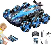 Remote Control Truck | 6-Wheel Remote Controlled Car RC Stunt Car - Gesture-Controlled Car Racing Toy RC Car Truck for Children