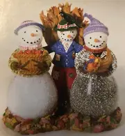 *** PRINCESS HOUSE SNOWPEOPLE SNOWDROP SALT & PEPPER SET - RARE - NIB ***