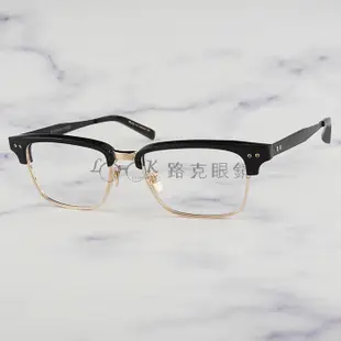 【LOOK路克眼鏡】 DITA 光學眼鏡 STATESMAN THREE 眉架 黑 金 2064