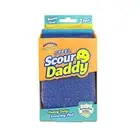 Scour Daddy Steel Scrubber Scouring Pad Scrub Sponge - Stainless Steel Fibers, 2