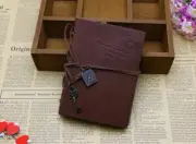 Vintage Magic Key String Retro Leather Note Book Diary Journal