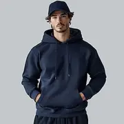 Men's Hoodie Black White Navy Blue Hooded Plain Pocket Christmas Gifts Work Sports Outdoor Active Cool Basic Fall Winter Clothing Apparel Hoodies Sweatshirts