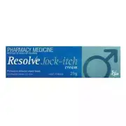 Resolve Jock Itch Anti-Fungal Cream Athlete’s Foot Ringworm Better Healing 25g