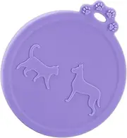 Ynnhik Pet Food Can Cover, Can Lid for Canned Food, Pet Stored Silicone Stretch Lid, Reusable Dog and Cat Food Container and Leak-proof for Storage