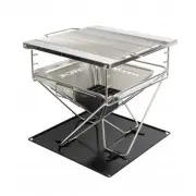 Stainless Steel Camp BBQ Firepit 450 by Darche