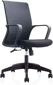 Stable Adjustable Height Office Chair，Comfortable Sedentary Swivel Desk Chair，Ergonomic Lift Computer Chair High-Quality Materials Mobile