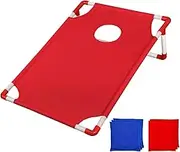 Kids Cornhole, Portable Cornhole Board Set, Portable Fun Active Toy for Toddler Kids Boy Girl Lawn Backyard Yard Indoor Outdoor Party Camping Birthday