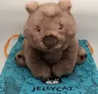 Jellycat Wanda Wombat With Dust Bag NWT