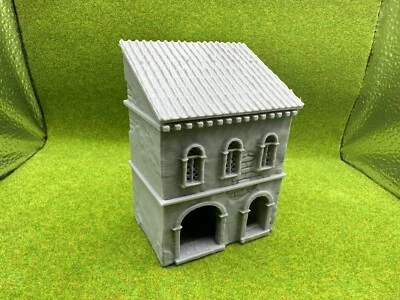 HO scale Colonial House #3 1:87 scale 3D print Miniatureland