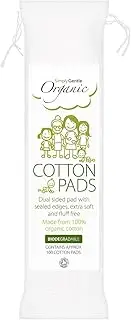 Simply Gentle Organic Cotton Pads (100-Pieces)