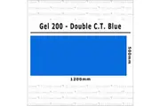 Clear Color 200 Filter Sheet - Double CT Blue