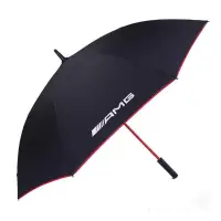 在飛比找蝦皮購物優惠-AMG個性賓士雨傘德國原廠品質車用專用超大長柄改裝紅骨晴雨傘