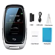 Digital Display Touch Screen Smart LCD Car Key Lock Window Keyless Remote EntrlV