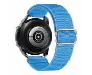 Apple Watch Braided Loop Flex Watch Straps - Light Blue, Large (42/44/45/46/49mm)