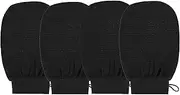BiJun Exfoliating Glove Moroccan Kessa Scrub Exfoliating Gloves Deep Exfoliating Mitt Body Scrub Premium Scrub Wash Mitt Body Skincare at Home Shower or Bath Exfoliating Mitts for Dead Skin Remover