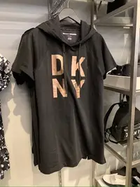 在飛比找Yahoo!奇摩拍賣優惠-美國代購 DKNY 春夏新款連帽洋裝