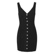 [Rotate] Rotate Rose-buttoned Mini Dress 38 FR BLACK