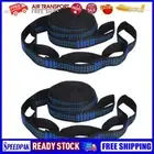 10Pcs Hammock Strap Outdoor Camping Tree Hanging Load Bearing Rope (Blue)