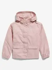 Old Navy - Girl's Twill Utility Jacket - XXL - Pink