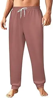 [Generic] Men's Sweatpants, Deep Dusty Rose-127, Polyester Joggers, Sweatpants Jogging Pants for Workout Running