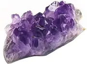 Natural Purple Amethyst Crystal Quartz Cluster Titanium Coated Natural Rock Specimen Geode Stone Irregular Gemstone Home Decoration Friends Family About 0.07-0.09lb 0.7-1.57inch