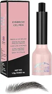 Eyebrow Tint Brush - Versatile Eyelash Brush Flat Tint | Eyebrow Tint Liquid Brush, Eyebrow Tint Brow Brush - Brow Stain Eyebrow Dye, Eyebrow Pen Long-Lasting, Brow Pen Angled Eyebrow Brush