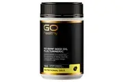 GO Healthy Go Hemp Seed Oil Plus Turmeric 100 Softgels