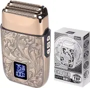 Close Shave Electric Foil Shavers for Men, 3-Speed Electric Razor and Head Shave