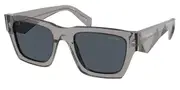 Prada PR A06SF Asian Fit 16Z70B Men's Sunglasses Grey Size 54