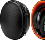 Geekria Shield Headphones Case Compatible with Sennheiser PXC 550-II, HD 450BT/4.50BTNC/4.50 SE/4.50, Replacement Hard Shell Travel Carrying Bag with Cable Storage (Black)