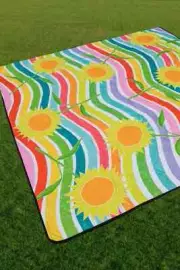 Jericho Road Clothing Sunny Days Picnic Rug BNWT