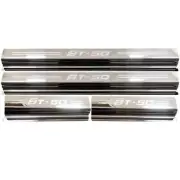 For Mazda BT-50 BT50 Ute Pickup 2021-2022 Scuff Plate Sill Step 4 Door Chrome