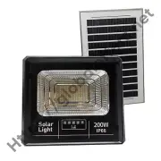 Solar LED Floodlight Jortan 200W IP66 Black