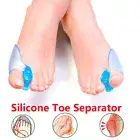 2X Bunion Corrector Silicone Toe Separator Straightener Orthopedic Toes Spacer-