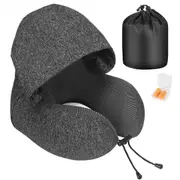 Memory Foam U Shaped Travel Pillow Neck Support Head Rest Car Plane Soft Cushion