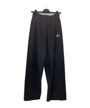 Elastic waist casual pants XXS,S,XS black