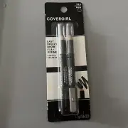 Covergirl Eye Brow Pencil Set 500 Black Easy Breezy Brow Fill + Define New