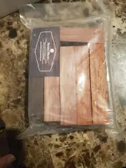 Pen Blank 12 Pack - Purple Heart, Wenge, Sapele Wood, Padauk, Aromatic Cedar