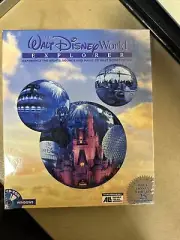 Walt Disney World Explorer 25th Anniversary 1996 Big Box PC Sealed NIB Interact!