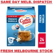 NESTLE Coffee Mate Coffee Liquid Creamer FRENCH VANILLA - 24 Pack MELB STOCK