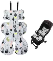 CAR SEAT COOLER PAD Gel Mat Baby Cushion for Stroller Dining Chair Sharks YINBLY