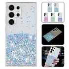 For Samsung Galaxy A54 A35 A34 A25 A23 A15 A14 Luminous Glitter Bling Slim Case