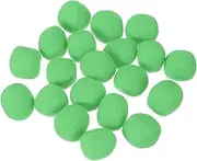 uxcell 20 Pcs Wool Felt Balls Beads, 1.2 Inch Felt Pom Poms for Crafts, Handmade Pompoms Bulk Small Bead for Nursery Handicrafts and DIY Art Decoration, Green