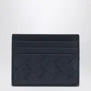 [Bottega Veneta] Card holder Abyss/Cypress in Intrecciato One size Blue